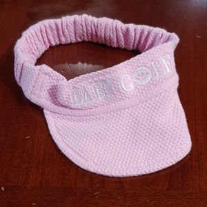 Baby Golf Pink Visor
